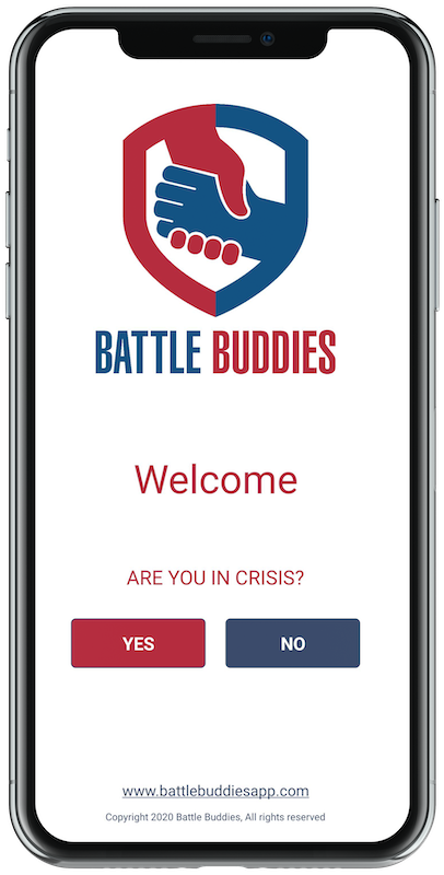 Battle Buddies Homepage Mockup